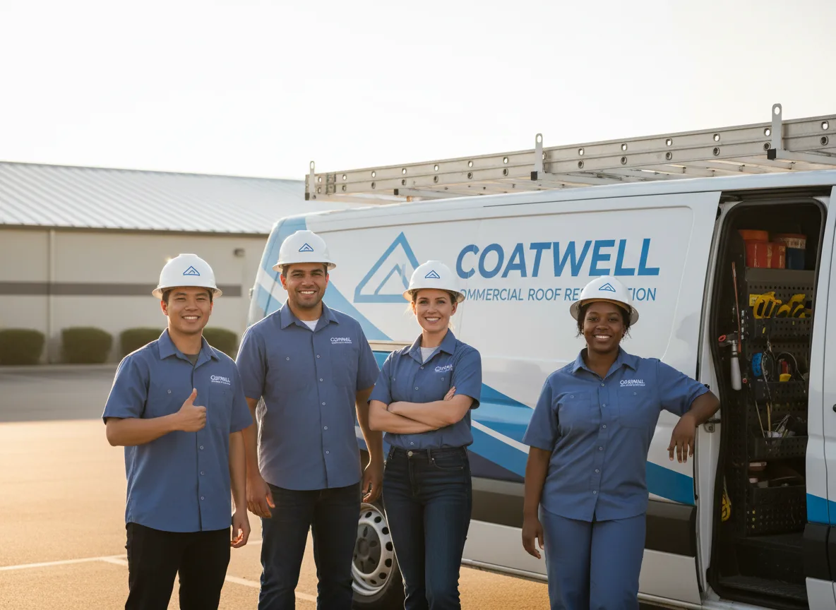 Commercial roof coating company in Boyce, LA